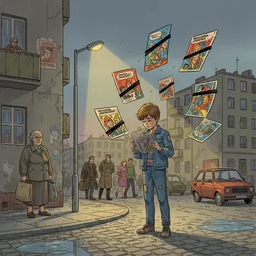 Polskie komiksy lat 80. fenomeny kultury PRL-u